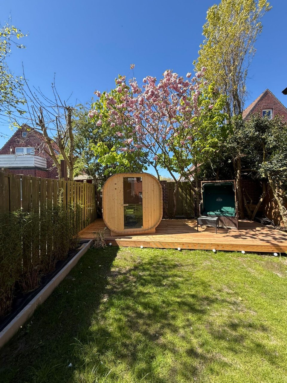 Gartensauna (auf Anfrage